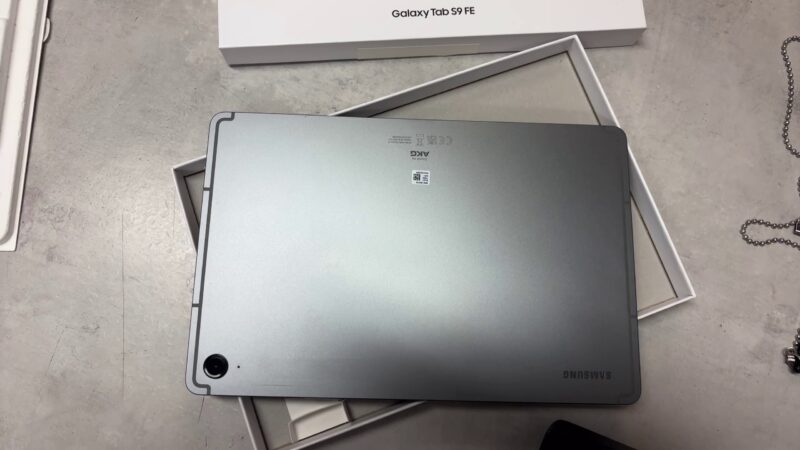 Samsung Galaxy Tab S9 FE Grau OVP, Tablet mit S Pen | Zustand: Sehr Gut – Bild 4
