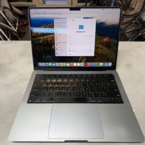 MacBook Pro 14" M1 Pro A2442, 2021, 16GB | 512GB SSD, Akku 87% | 256 Zyklen | Zustand: Gut