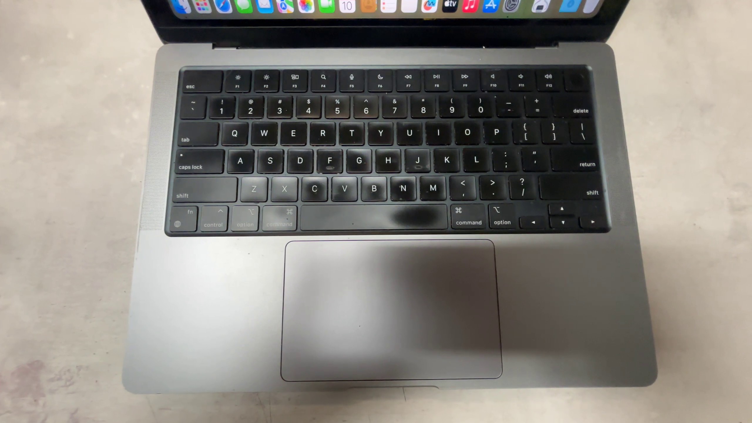 MacBook Pro 14" M1 Pro A2442, 2021, 16GB | 512GB SSD, Akku 87% | 256 Zyklen | Zustand: Gut – Bild 2