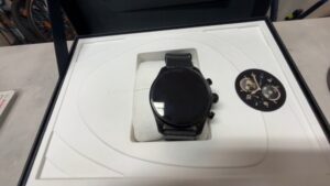 Montblanc Summit 3 S3T22, mit Originalverpackung, Titanium Smartwatch 42mm, Wear OS 3, inkl. Kautschuk- und Lederarmband. | Zustand: Sehr Gut