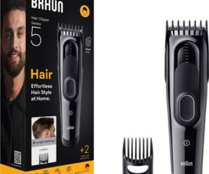 Braun Series 5 Haarschneider, Neu in Originalverpackung (mit Originalverpackung). Wiederaufladbar mit verschiedenen Längeneinstellungen. | Zustand: Neu