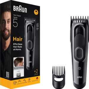 Braun Series 5 Haarschneider, Neu in Originalverpackung (mit Originalverpackung). Wiederaufladbar mit verschiedenen Längeneinstellungen. | Zustand: Neu