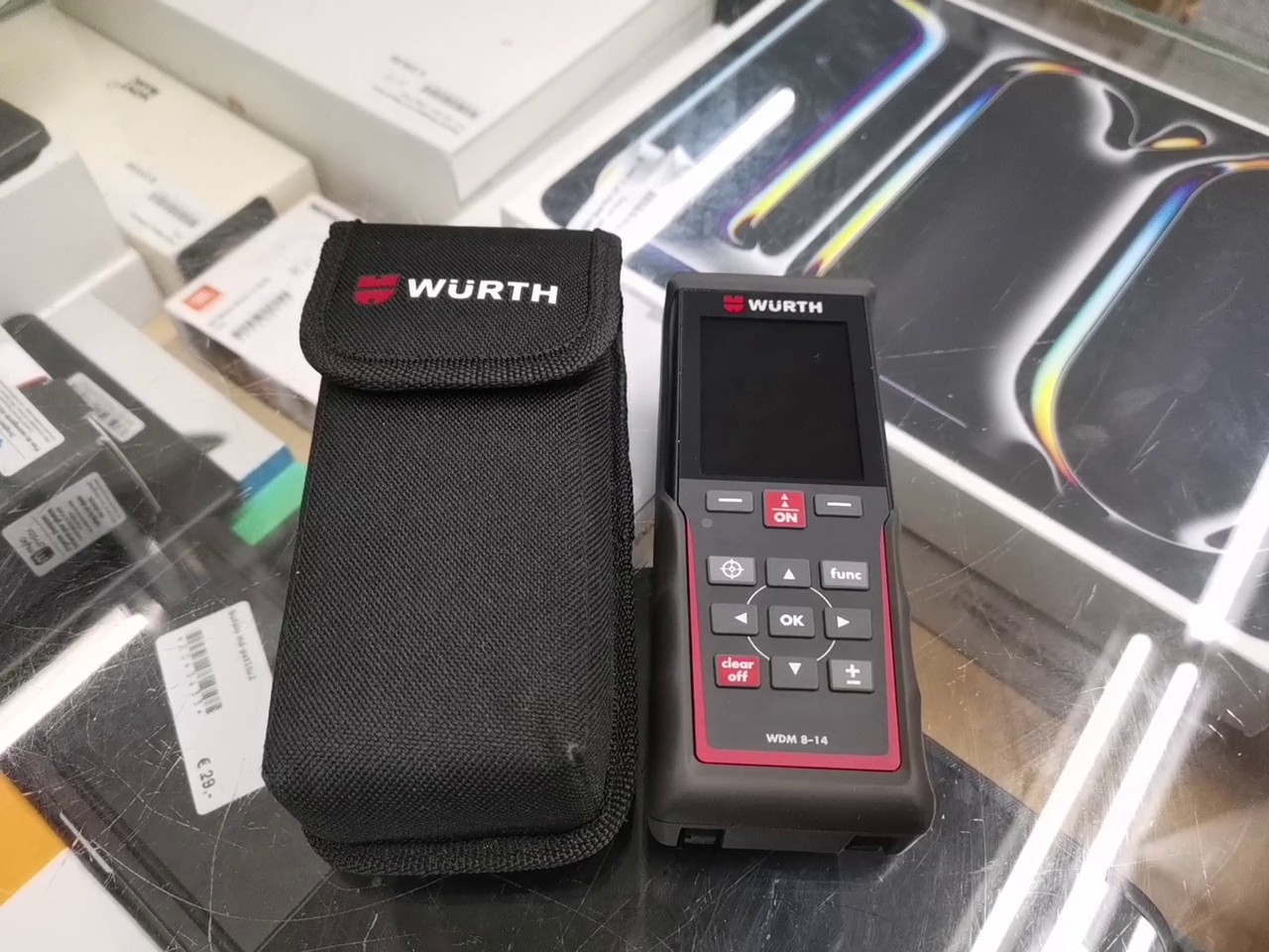 Würth Entfernungsmesser WDM 8-14 | Hülle | Zustand: Wie Neu