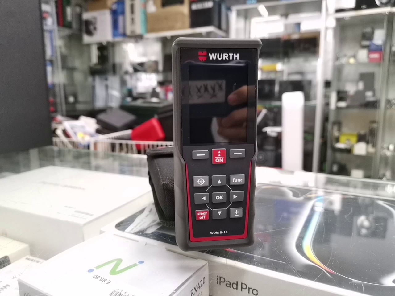 Würth Entfernungsmesser WDM 8-14 | Hülle | Zustand: Wie Neu – Bild 2