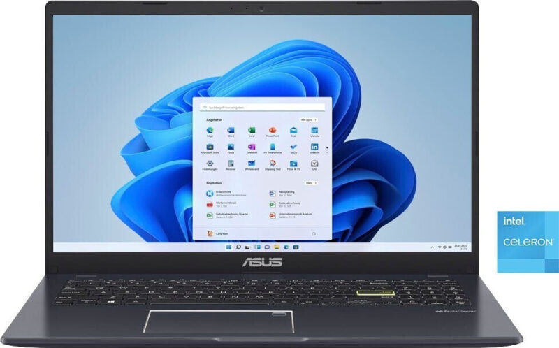 ASUS Vivobook Go 15 E510, 15,6" Full-HD, Intel Celeron, 4 GB RAM, 128 GB Speicher, Windows 11 Home, Neuwertig | Zustand: Gut