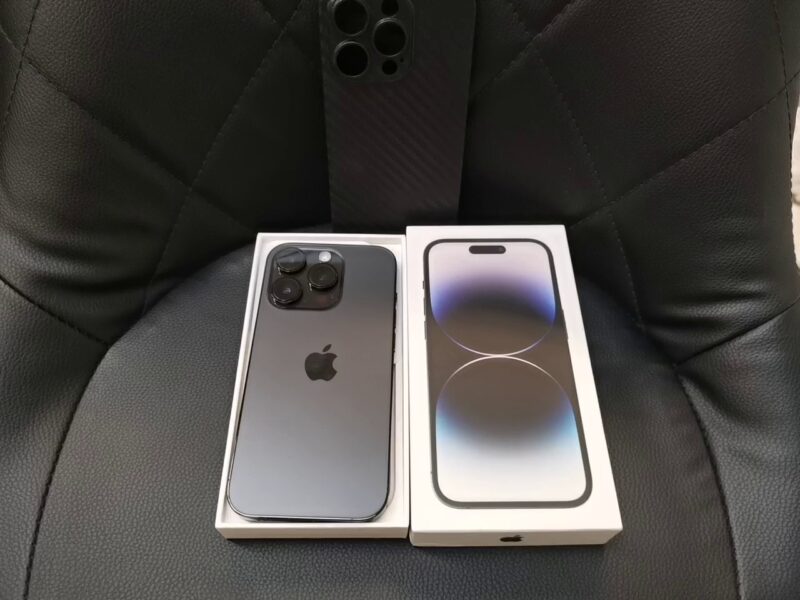 iPhone 14 Pro 128GB | mit Originalverpackung akku 95% | SimLock: Frei | Zustand: Wie Neu | Farbe: schwarz – Bild 5