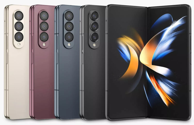 Samsung Galaxy Z Fold 5 512GB | mit Originalverpackung | SimLock: Frei | Zustand: Wie Neu | Farbe: blau – Bild 2