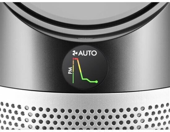 Dyson Purifier Cool PC1 (TP11), Luftreiniger & Ventilator, HEPA H13, 350° Oszillation, App | Fernbedienung, mit Originalverpackung, Weiß | Silber. | Zustand: Neu – Bild 3