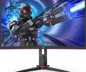 AOC C27G2ZE/BK, 27 Zoll Curved Gaming Monitor, 240 Hz, 0,5 ms, Full HD, mit Originalverpackung | Zustand: Sehr Gut
