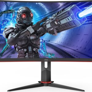 AOC C27G2ZE/BK, 27 Zoll Curved Gaming Monitor, 240 Hz, 0,5 ms, Full HD, mit Originalverpackung | Zustand: Sehr Gut