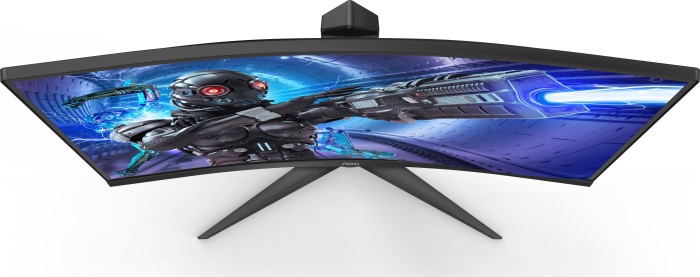 AOC C27G2ZE/BK, 27 Zoll Curved Gaming Monitor, 240 Hz, 0,5 ms, Full HD, mit Originalverpackung | Zustand: Sehr Gut – Bild 5