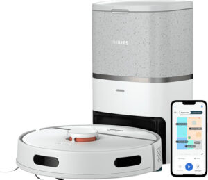 Philips Xu3110/02 Homerun 3000 Series Aqua Saug-/wischroboter Inkl. Absaugstation Weiß |  | mit org. Rechnung | Zustand: Sehr Gut