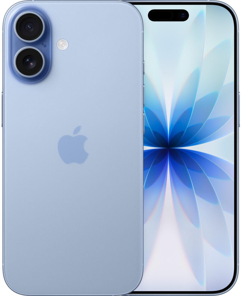 iPhone 17 256GB, 6.3" 120Hz ProMotion Display, 48MP Dual-Kamera, A19 Chip, Lavender | SimLock: Frei | Zustand: Neu | Farbe: nebelblau – Bild 4