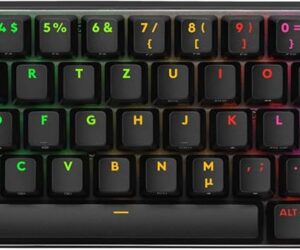 Logitech G PRO X 60 LIGHTSPEED, GX Optical Brown (Tactile), 60% DE Layout, LIGHTSPEED Wireless | Bluetooth, inkl. Tragetasche. | Zustand: Sehr Gut