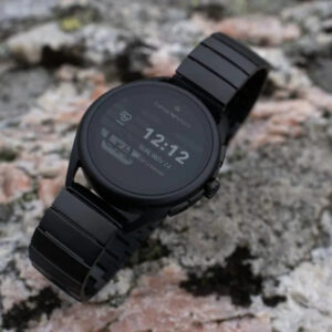 Emporio Armani Smartwatch 3, Connected Wear OS, Gehäuse mattschwarz, 44,5 mm, GPS, Pulsmessung. | Zustand: Sehr Gut