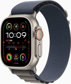 Apple Watch Ultra 2 mit Alpine Loop Medium blau | mit Originalverpackung  |  98% Akku  | Zustand: Sehr Gut