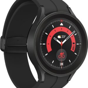Samsung Galaxy Watch5 Pro 45mm, Black Titanium Gehäuse, inkl. Ladekabel. | Zustand: Sehr Gut