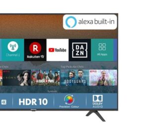 Hisense Smart-tv H55be7000 | mit Fernbedienung | Zustand: Sehr Gut