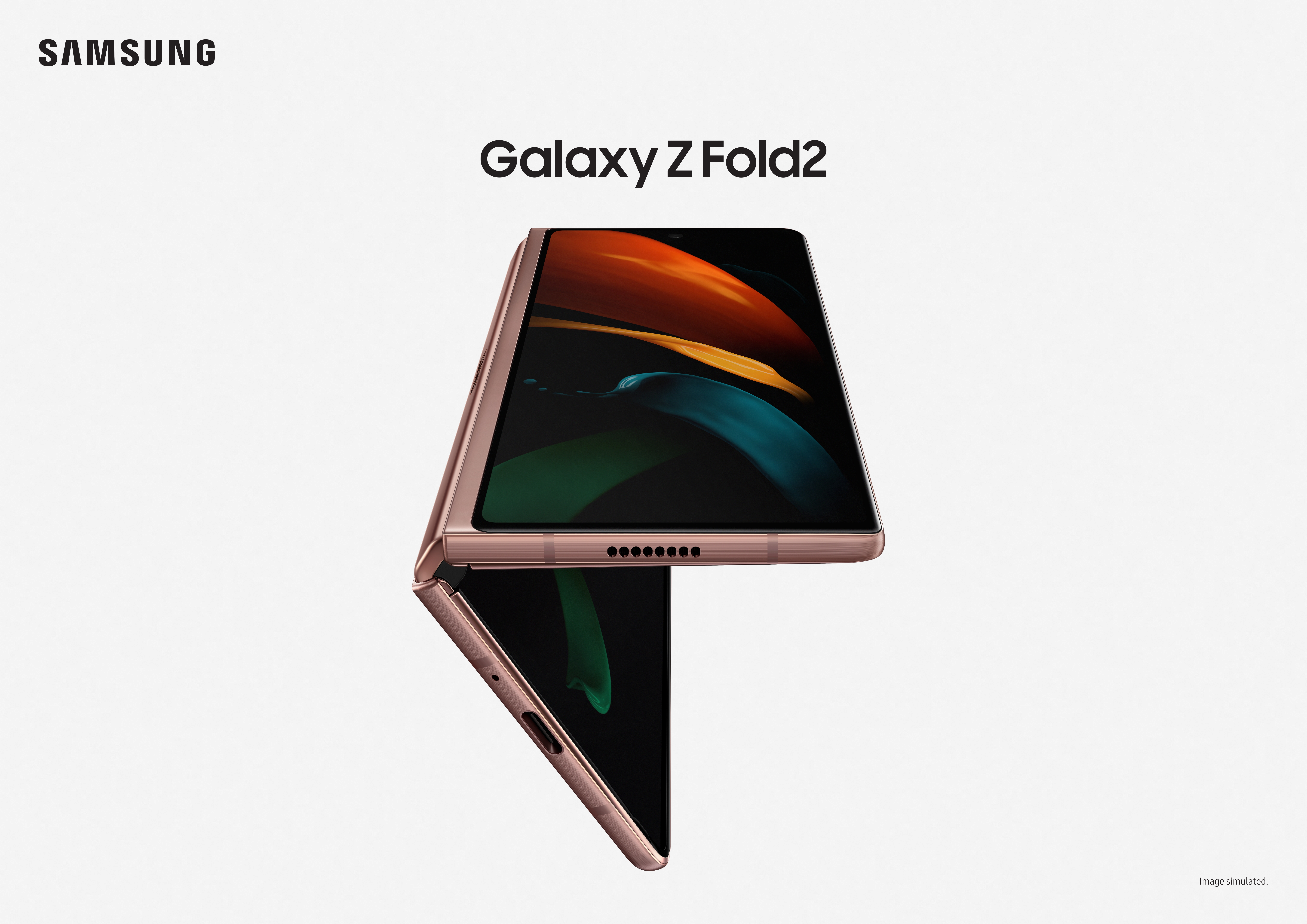 Samsung Galaxy Z Fold 2 256GB | Großes Display defekt | SimLock: Frei | Zustand: Schlecht | Farbe: schwarz