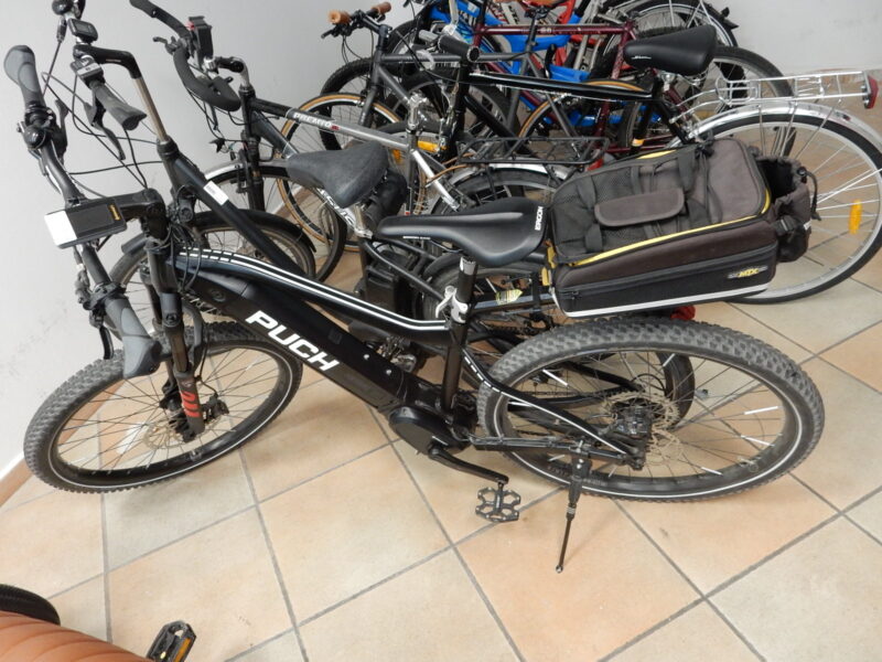 Continental Puch Mtb Bergfe Sport Conti 36v | 622 |slx 10Sp mt. black RH m mit rechnung und ladegerät |  Km Stand:  3600 – Bild 2