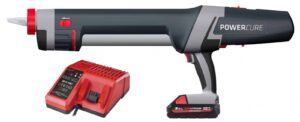 Sika PowerCure 600  Kartuschenpistole, Unbenutzt, Akku-Kartuschenpresse für 600ml 2K-Beutel | Kartuschen. Beschleunigtes Aushärten. | Zustand: Wie Neu