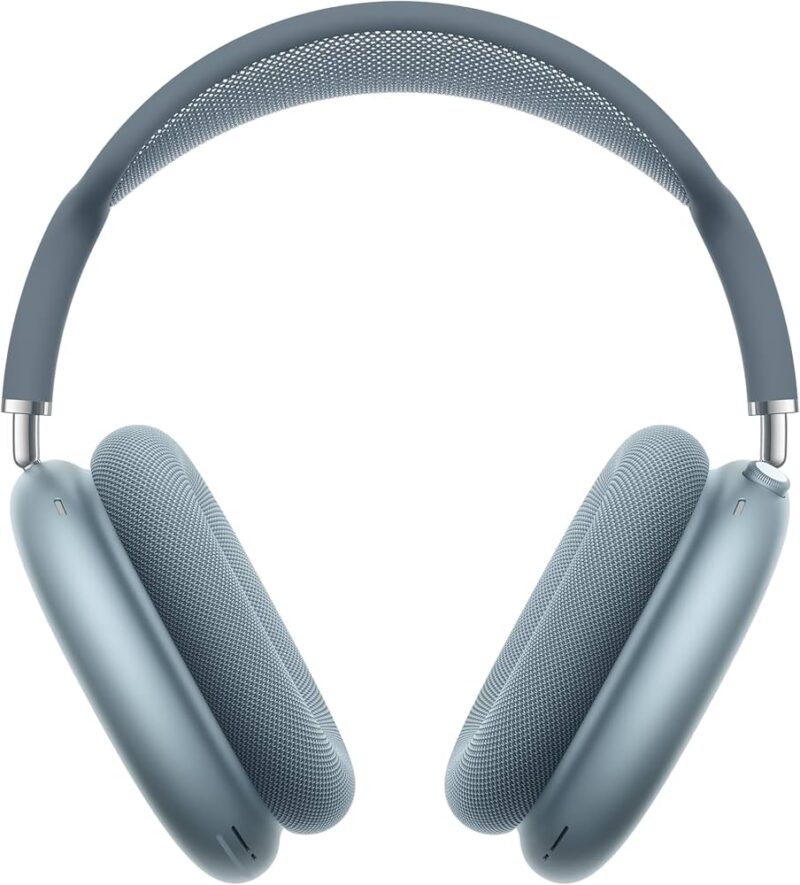 Apple AirPods Max, Over-Ear Kopfhörer mit USB-C, Aktiver Geräuschunterdrückung (ANC) und Lossless Audio in Blau | Zustand: Sehr Gut