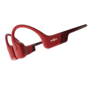 Shokz Trekz Air, Rot, Wie Neu, Knochenschall-Kopfhörer, Open-Ear, Bluetooth, IP55. | Zustand: Wie Neu