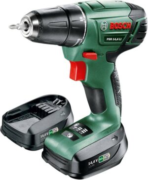 Bosch PSR 1800 LI-2, 18V Akku-Bohrschrauber, 2-Gang, inkl. Koffer, 2x 1.5 Ah Akku, Ladegerät. | Zustand: Wie Neu