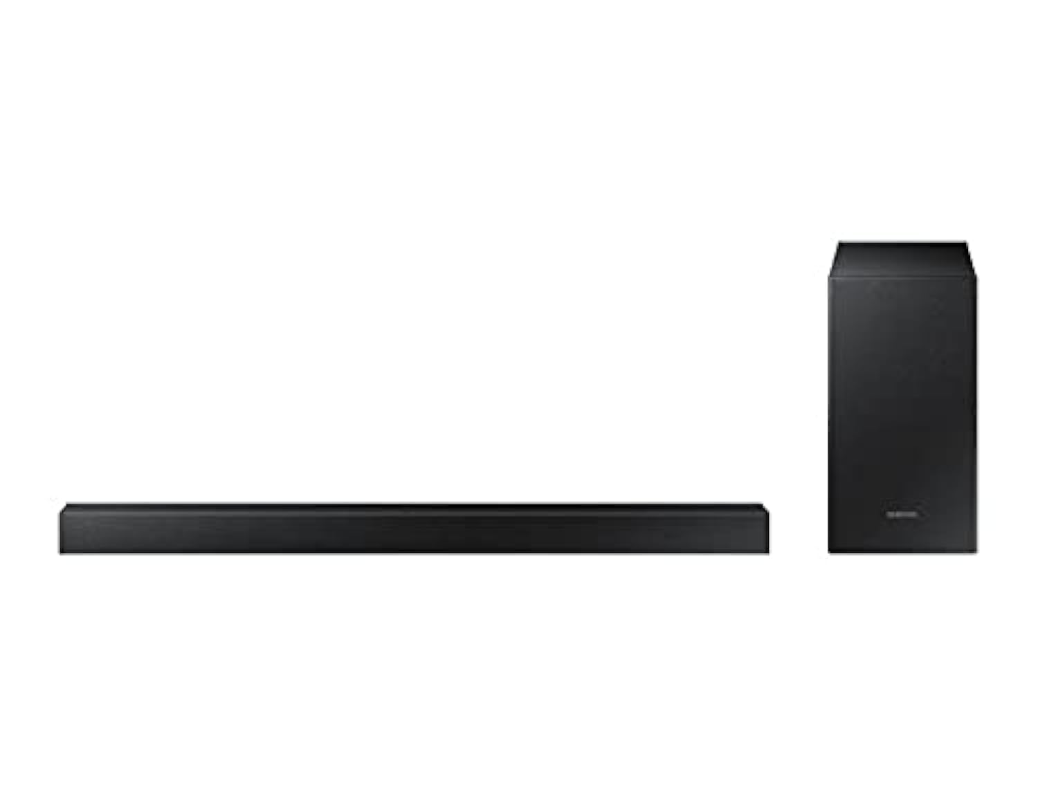 Samsung HW-T450 Soundbar, 2.1-Kanal-System mit 200W Gesamtleistung und kabellosem Subwoofer. Inkl. Fernbedienung und Bluetooth. | Zustand: Gut – Bild 2