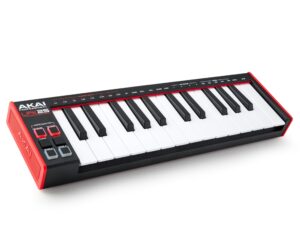 Akai Professional LPK25 MKII, 25 Mini-Tasten, anschlagdynamisch. Kompakter USB-Controller mit Arpeggiator und MPC Beats Software. | Zustand: Sehr Gut