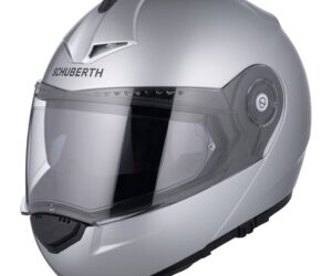 Schuberth C3 Louis Special Edition, Klapphelm in Silber, Größe 55 (entspricht S), Originalverpackt (mit Originalverpackung). | Zustand: Wie Neu