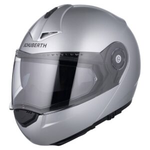 Schuberth C3 Louis Special Edition, Klapphelm in Silber, Größe 55 (entspricht S), Originalverpackt (mit Originalverpackung). | Zustand: Wie Neu