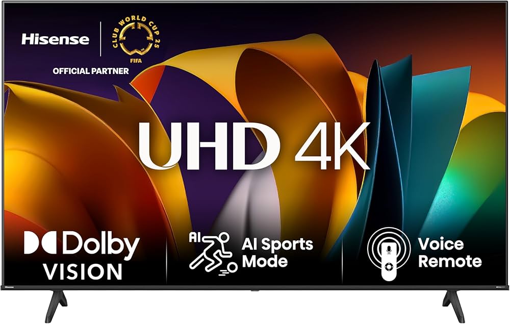 Hisense 58E6NT Smart TV, 4K UHD Smart TV, 146 cm Diagonale, inkl. Fernbedienung. | Zustand: sehr Gut *