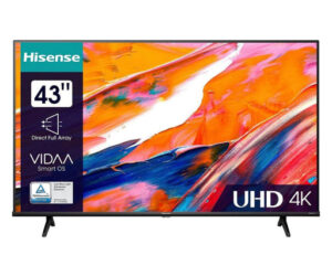 Hisense 43E61KT, 43 Zoll 4K UHD Smart TV (VIDAA U6), Triple Tuner, inkl. Fernbedienung. Geprüft, voll funktionsfähig. | Zustand: Gut