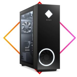 HP OMEN 30L Desktop GT13, AMD Ryzen 7 5700G, 32GB RAM, 512GB SSD, GeForce RTX 3070, Win 11 Home, Shadow Black. | Zustand: Sehr Gut