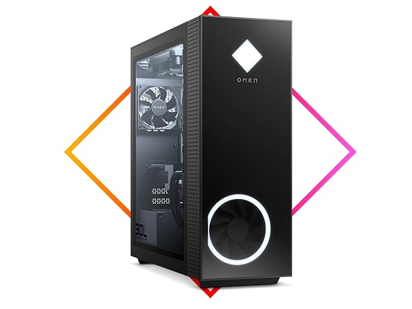HP OMEN 30L Desktop GT13, AMD Ryzen 7 5700G, 32GB RAM, 512GB SSD, GeForce RTX 3070, Win 11 Home, Shadow Black. | Zustand: Sehr Gut