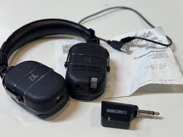 Boss Waza Air Bass, Kabelloses Kopfhörer, inkl. Rechnung von Klangfarbe | Zustand: Sehr Gut – Bild 2