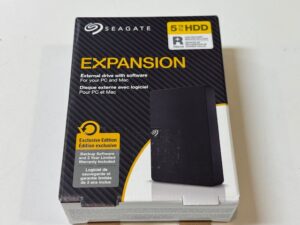 Seagate Expansion Portable, 5tb, +rescue, Usb 3.0 Micro-b | Versiegelt  | Zustand: Neu