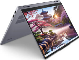 Lenovo IdeaPad 5 2-in-1 , Luna Grey, AMD Ryzen 7 8845HS, 16GB LPDDR5x, 1TB SSD, 14" WUXGA Touch, Win 11 Home | Zustand: Neu