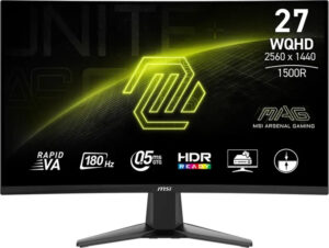 Msi Mag27 CQ6F Gaming Curved Monitor 27 Zoll  |   | Zustand: Gut