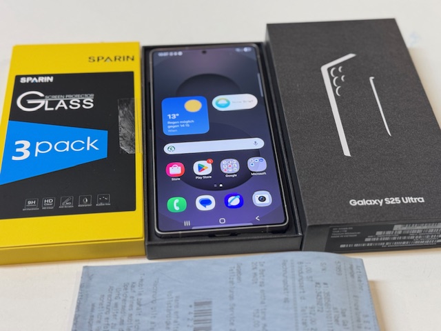 Samsung Galaxy S25 Ultra, 1TB Speicher, Neuwertig, keine Kratzer. Inkl. mit Originalverpackung, orig. Magenta Rechnung, Ladegerät & Panzerfolie. | SimLock: Frei | Zustand: Wie Neu | Farbe: silber | Akku: 100% – Bild 4