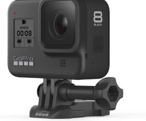 Gopro Hero 8 Black, mit viel zubehör, 3 akkus, 32gb sd karte, ladegerät, ladekabel | Zustand: Gut