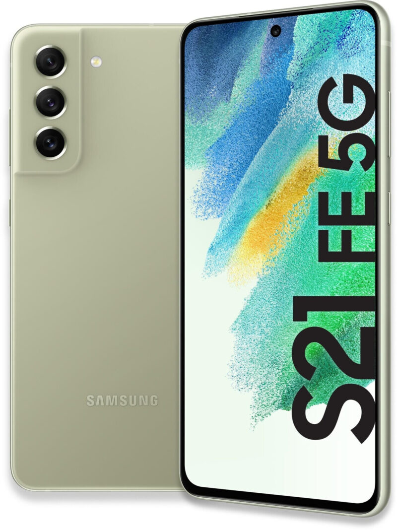 Samsung Galaxy S21 FE 5G 128GB/6Gb Ram | mit Originalverpackung | SimLock: Frei | Zustand: Sehr Gut | Farbe: Olive – Bild 3