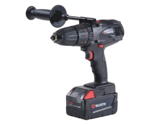 Würth BS 28-A combi, Akku-Schlagbohrschrauber, 2x 28V 3Ah Akkus, Ladegerät, Koffer | Zustand: Gut