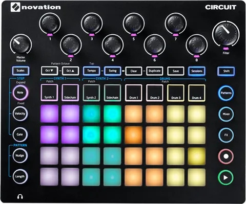 Novation Circuit Synthesizer | mit Adapter | Zustand: Gut