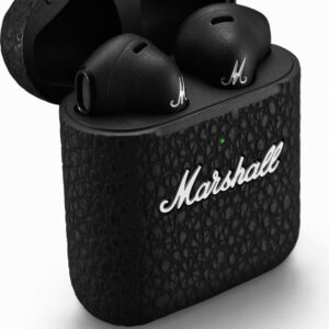 Marshall Minor III True Wireless, mit Originalverpackung (geöffnet), DEFEKT: Rechter Ohrhörer klappert, ohne Garantie. 25h Akku, Bluetooth 5.2, Qi-Case. | Zustand: Neu