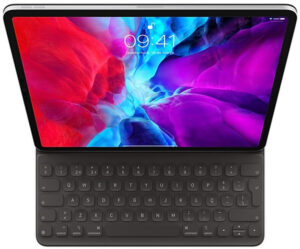 Apple Smart Keyboard Folio 12,9", Deutsch QWERTZ, für iPad Pro 12,9" (3.-6. Gen.), Schutzhülle, leichte Gebrauchsspuren. | Zustand: Gut