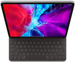Apple Smart Keyboard Folio 12,9", Deutsch QWERTZ, für iPad Pro 12,9" (3.-6. Gen.), Schutzhülle, leichte Gebrauchsspuren. | Zustand: Gut