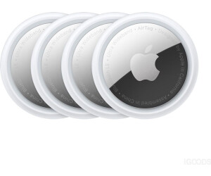 Apple AirTag 4er-Pack, mit Originalverpackung, Ortungsgerät (weiß | silber) für Apple "Wo ist?"-Netzwerk. UWB | Präzisionssuche, IP67 wasser- und staubdicht. | Zustand: Wie Neu