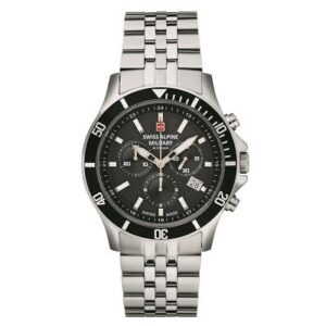 Swiss Alpine Military 7053.9137, Master Diver Chrono, mit Originalverpackung, 42mm Edelstahl, Swiss Made, 10 ATM, inkl. Originalrechnung (Datum muss angepasst werden) | Zustand: Wie Neu